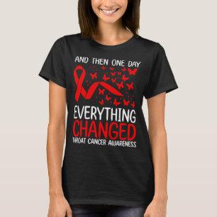Camiseta Cinta de prevención del cáncer de raíz Mes de c