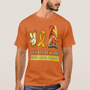 Camiseta Cinta de prevención del cáncer infantil Cura de am