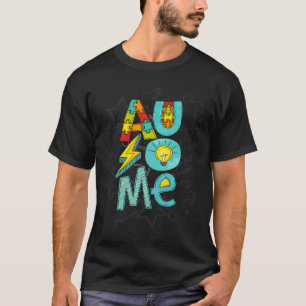 Camiseta Cinta de rompecabezas Autismo ausente Conciencia s