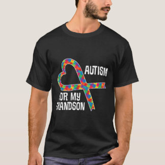 Camiseta Cinta de rompecabezas de concienciación sobre el a