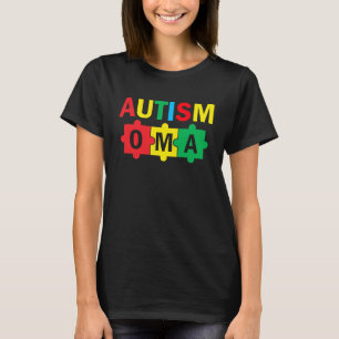 Camiseta Cinta de rompecabezas de concienciación sobre el a