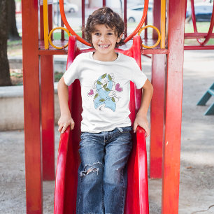 Camiseta Cinta de sensibilización azul