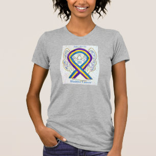 Camiseta Cinta de sensibilización contra el cáncer de vejig