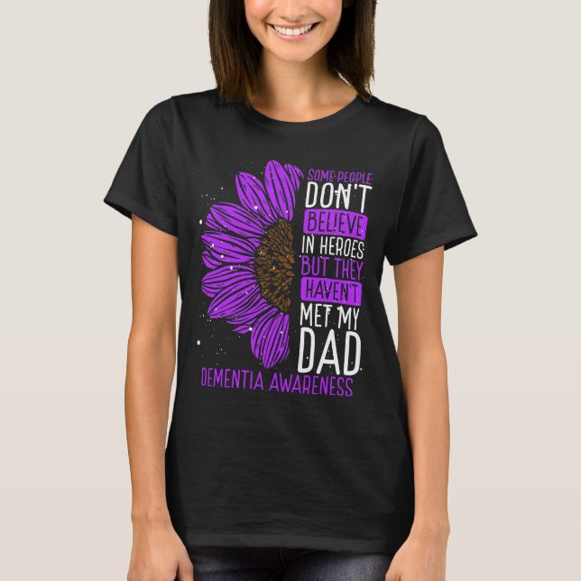 Camiseta Cinta de sensibilización de Dementia: Guerrero de  (Anverso)