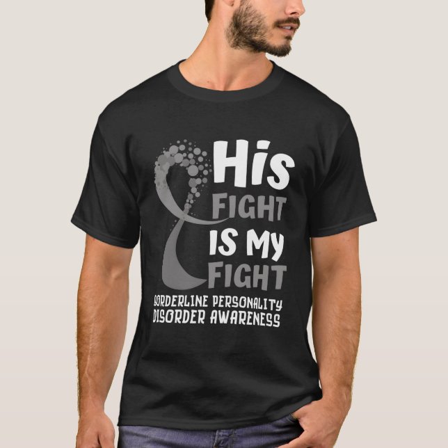 Camiseta Cinta de sensibilización F sobre trastorno de la p (Anverso)