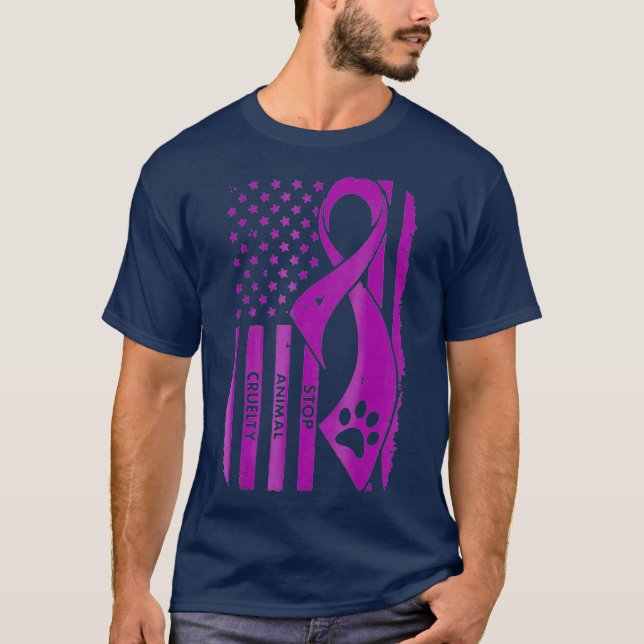 Camiseta Cinta de sensibilización para el rescate de perros (Anverso)