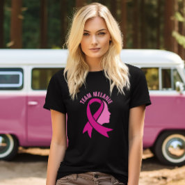 Camiseta Cinta de sensibilización sobre el cáncer de mama T