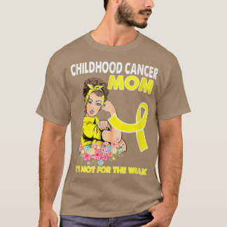 Camiseta Cinta de sensibilización sobre el cáncer infantil 