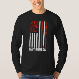 Camiseta Cinta de sensibilización sobre el carcinoma celula