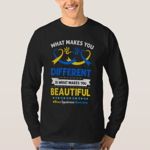 Camiseta Cinta de sensibilización sobre el síndrome de Down
