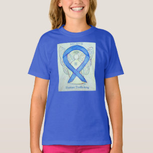 Camiseta Cinta de sensibilización sobre el tráfico humano c