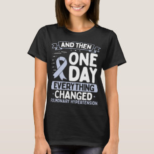 Camiseta Cinta de sensibilización sobre hipertensión pulm