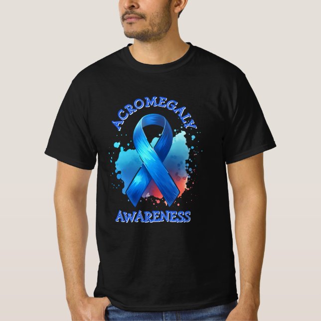 Camiseta Cinta de sensibilización sobre la acromegalia (Anverso)