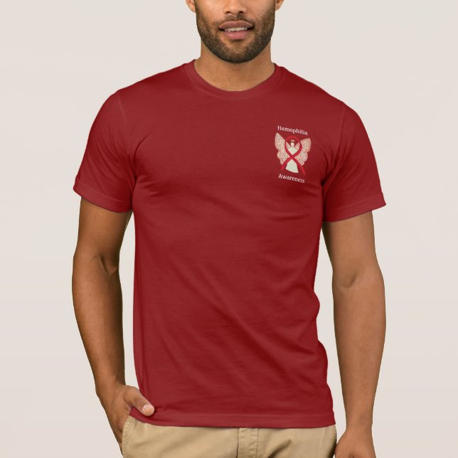 Camiseta Cinta de sensibilización sobre la hemofilia camise (Anverso)