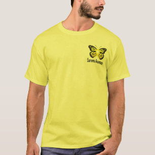 Camiseta Cinta de sensibilización sobre la mariposa de sarc