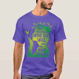 Camiseta Cinta de Sensibilización Verde Salud Mental de la