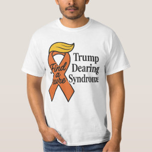 Camiseta Cinta de Síndrome de Derangement Trump Encuentra u