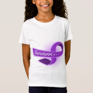 Camiseta Cinta de sobrevivientes de la epilepsia