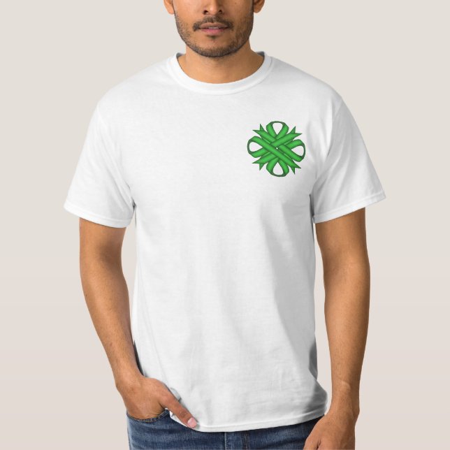 Camiseta Cinta de tracción verde (Anverso)