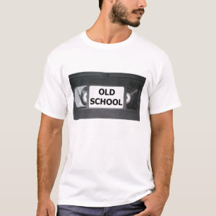 Camiseta Cinta de VHS de la escuela vieja