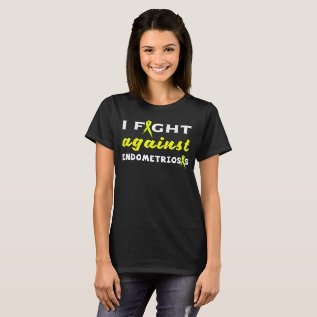 Camiseta Cinta del amarillo de la conciencia de la (Anverso completo)