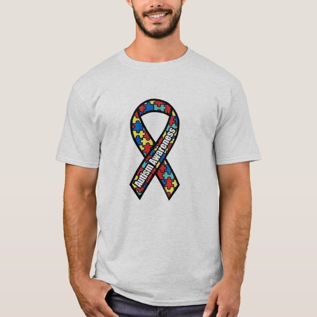 Camiseta Cinta del autismo (Anverso)
