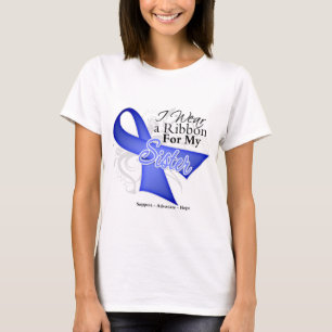 Camiseta Cinta del bígaro de la hermana - cáncer de