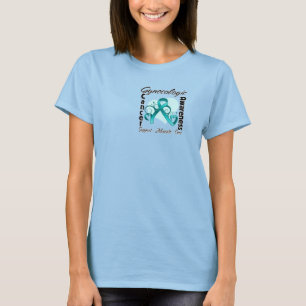 Camiseta Cinta del corazón - conciencia ginecológica del