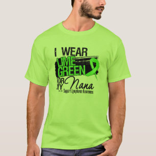 Camiseta Cinta del linfoma para mi Nana