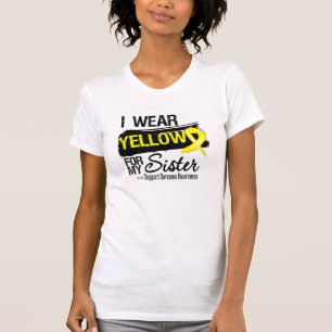 Camiseta Cinta del sarcoma para mi hermana