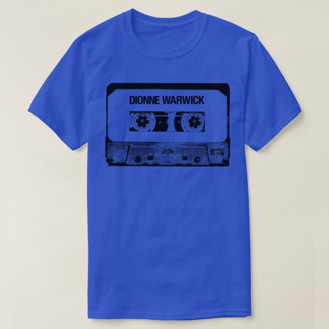 Camiseta Cinta Dionne Warwick Cassette (Diseño del anverso)