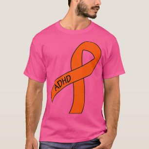 Camiseta Cinta divertida Naranja para la toma de conciencia