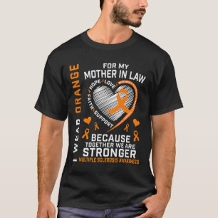 Camiseta Cinta Ms Mother In Law Múltiple Esclerosis Awarene
