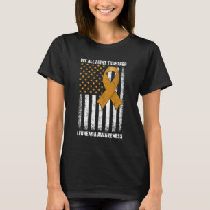 Camiseta Cinta naranja de concienciación sobre la leucemia