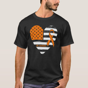Camiseta Cinta Naranja de Concientización sobre CRPS del Co