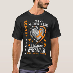 Camiseta Cinta naranja Ms Mother In Law Esclerosis múltiple