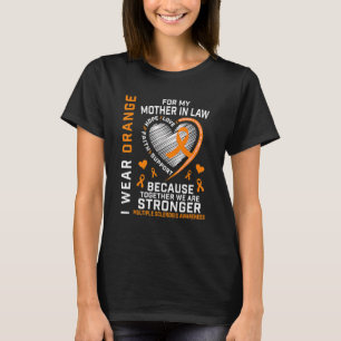 Camiseta Cinta naranja Ms Mother In Law Esclerosis múltiple