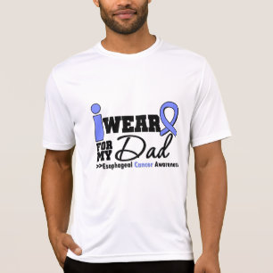Camiseta Cinta peligrosa para el cáncer de esofágico para