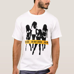 Camiseta Cinta policial - No cruzar