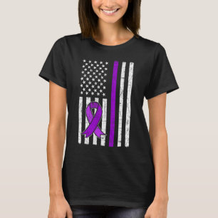 Camiseta Cinta púrpura. Conciencia sobre la sobredosis 5