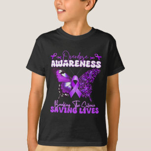 Camiseta Cinta púrpura Sobredosis Día de Concienciación sob