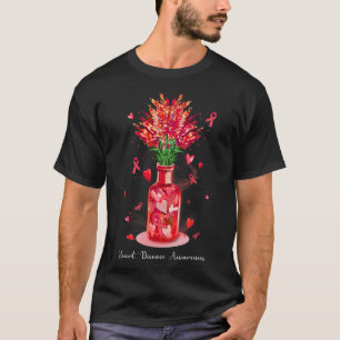 Camiseta Cinta Roja Apoyo a la toma de conciencia sobre las