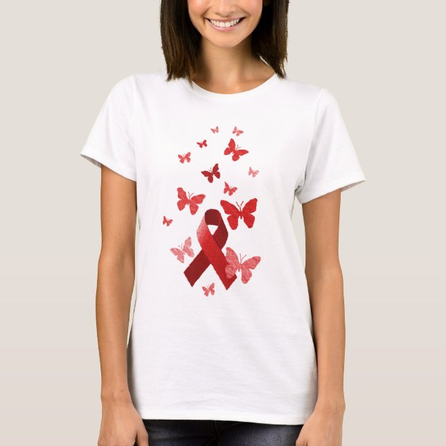 Camiseta Cinta roja de la conciencia (Anverso)