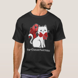 Camiseta Cinta roja Mes de Concienciación sobre Enfermedade