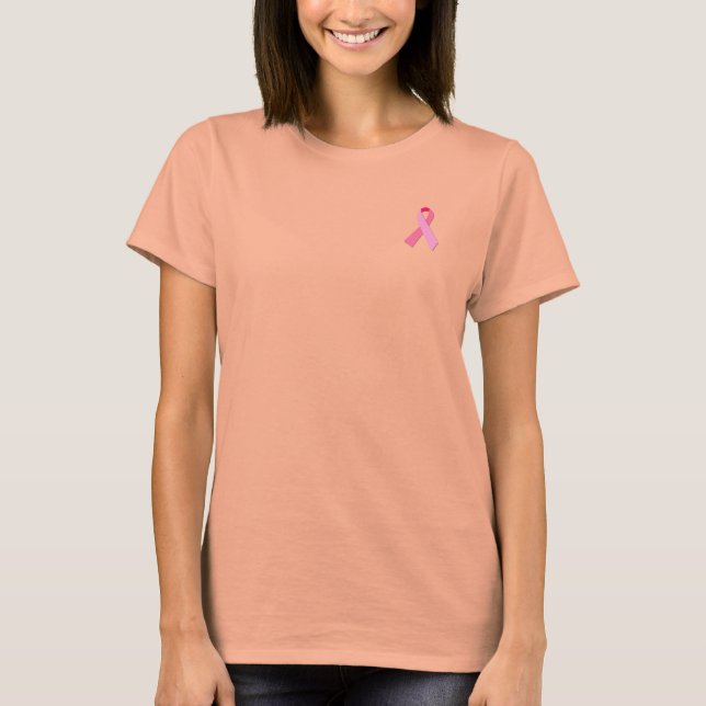 Camiseta Cinta rosa (Anverso)