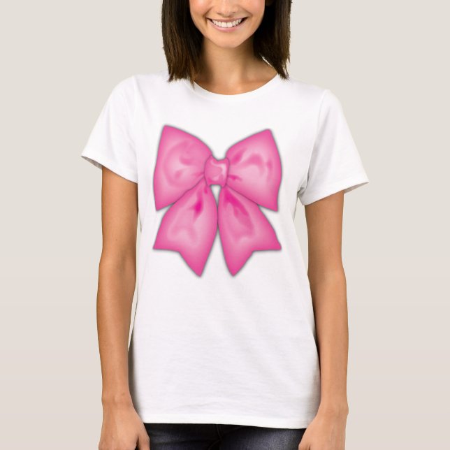 Camiseta Cinta rosa (Anverso)