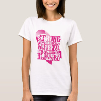 Camiseta Cinta rosa - Afirmaciones