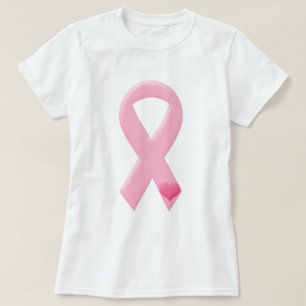 Camiseta Cinta rosa con corazón