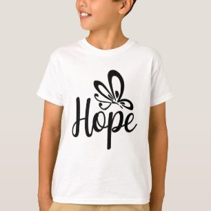 Camiseta Cinta rosa de esperanza