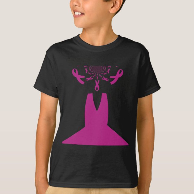 Camiseta Cinta rosa para la prevención del cáncer de mama (Anverso)
